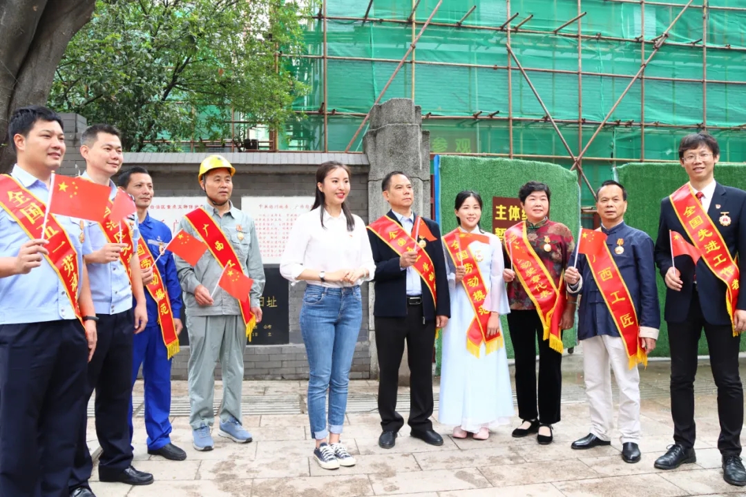 廣西慶“五一”特別節(jié)目拍攝現(xiàn)場，很燃！