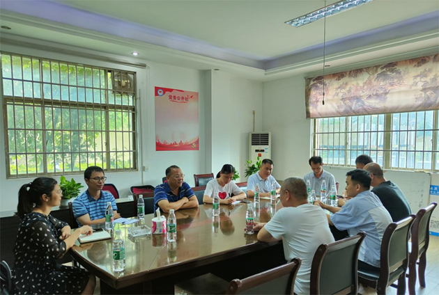 市總工會領(lǐng)導到藤縣陶瓷園區(qū)開展工作調(diào)研