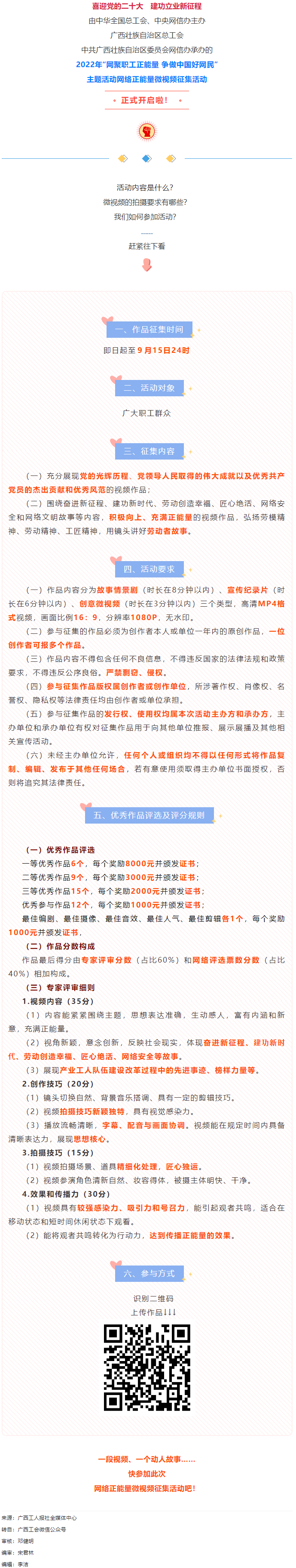 @所有人，2022年&ldquo;網(wǎng)聚職工正能量 爭(zhēng)做中國(guó)好網(wǎng)民&rdquo;微視頻征集活動(dòng)來啦！.png