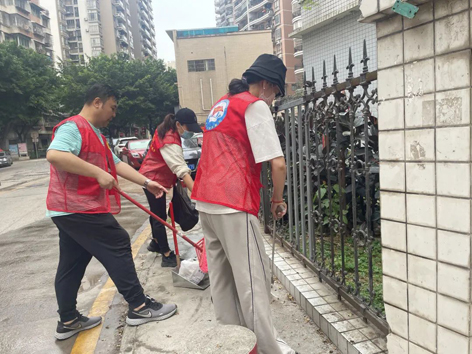 【創(chuàng)文明城】助力創(chuàng)全國文明城，工會志愿者在行動