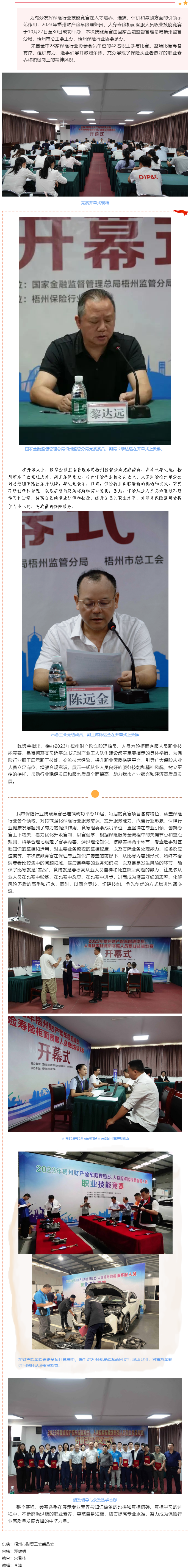 技能競賽促提升 保險服務(wù)展風(fēng)采&mdash;&mdash;2023年梧州財產(chǎn)險車險理賠員、人身壽險柜面客服人員職業(yè)技能競賽成.png