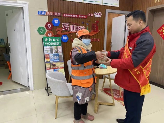 冬至團圓日，工會服務暖心間