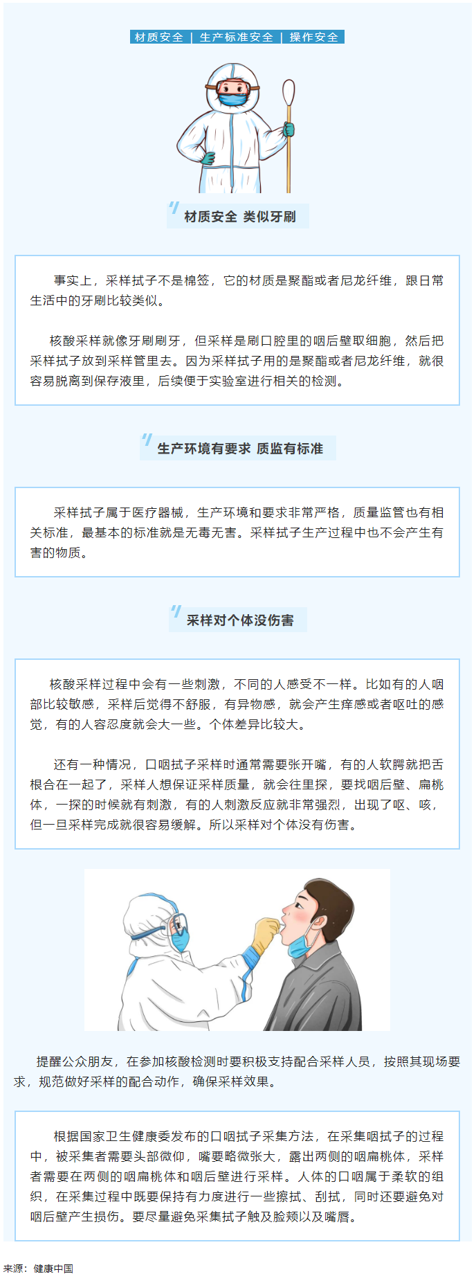 健康科普 _ 核酸采樣的&ldquo;棉簽&rdquo;安全嗎？當(dāng)然安全！.png