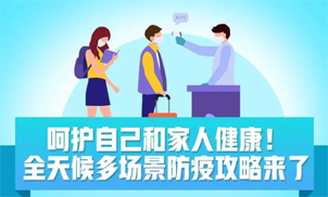 收好！全天候多場景防疫攻略來了