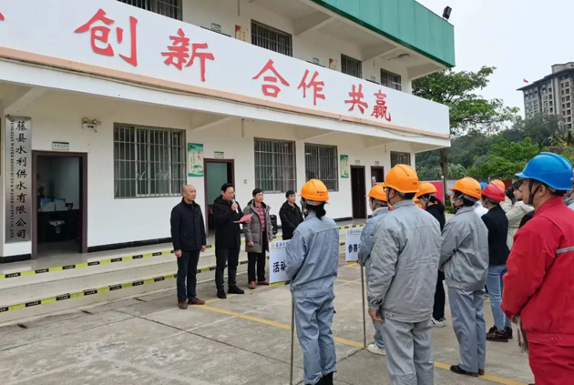 藤縣總工會聯(lián)合縣水利供水有限公司開展2022年度勞動技能競賽活動